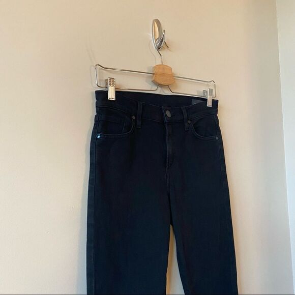 Goldsign-Black High Rise Slim Jeans (Size:26) - Picture 7 of 14